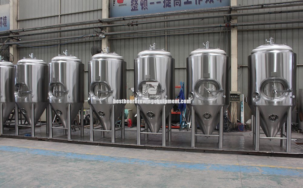 All size SUS304 craft beer brewing Jacketeed fermenters from WEMAC ZZ